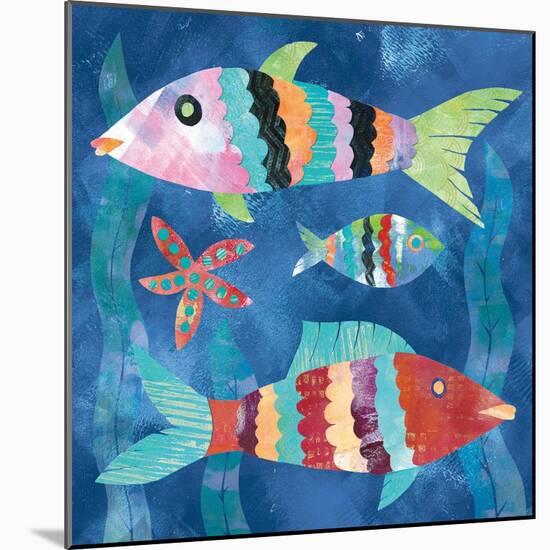 Boho Reef Fish I-Wild Apple Portfolio-Mounted Art Print
