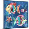 Boho Reef Fish II-Wild Apple Portfolio-Mounted Art Print