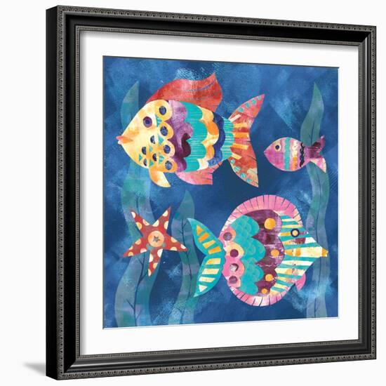 Boho Reef Fish II-Wild Apple Portfolio-Framed Premium Giclee Print