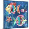 Boho Reef Fish II-Wild Apple Portfolio-Mounted Art Print