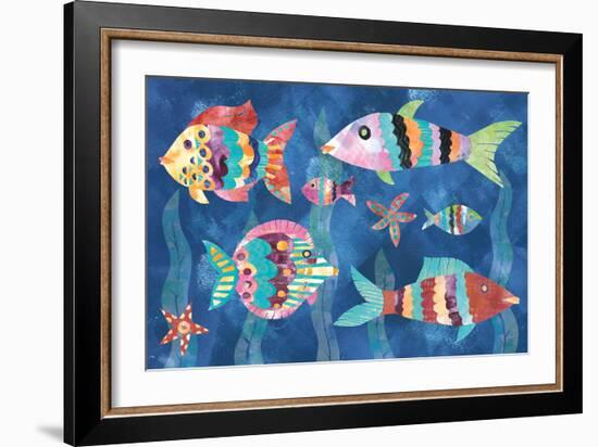 Boho Reef Fish III-Wild Apple Portfolio-Framed Premium Giclee Print