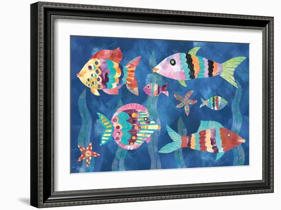 Boho Reef Fish III-Wild Apple Portfolio-Framed Art Print