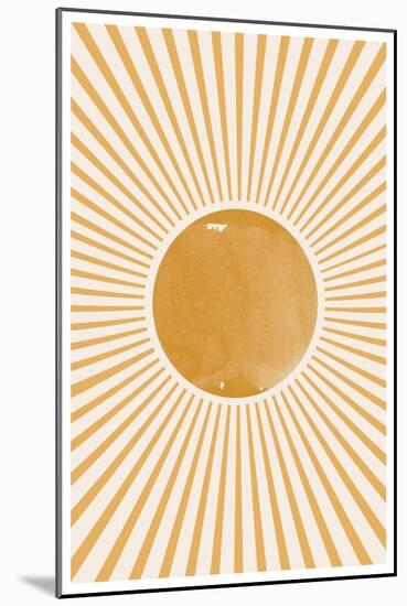 Boho Sun-THE MIUUS STUDIO-Mounted Giclee Print