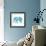 Boho Teal Elephant II-Danhui Nai-Framed Premium Giclee Print displayed on a wall