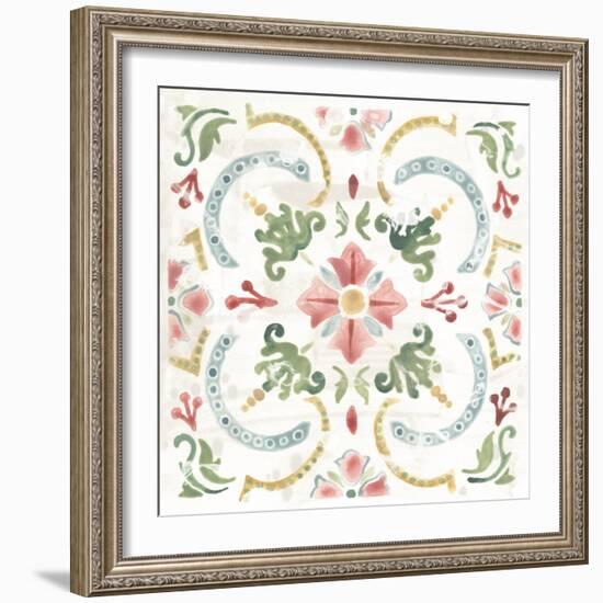 Boho Tile IV-June Vess-Framed Art Print