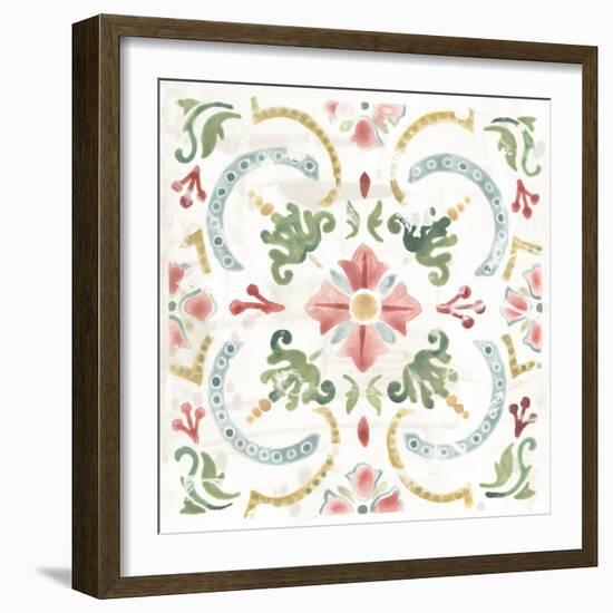 Boho Tile IV-June Vess-Framed Art Print