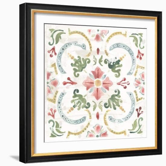 Boho Tile IV-June Vess-Framed Art Print