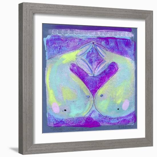 Boho Whales-Wyanne-Framed Giclee Print