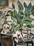 Still Life with Skull-Bohumil Kubista-Framed Stretched Canvas
