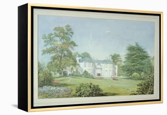 Bohun Lodge, New Barnet-John Keay-Framed Premier Image Canvas