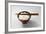 Boiled Basmati Rice in a Red Bowl with Chopsticks-Peter Rees-Framed Photographic Print