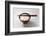 Boiled Basmati Rice in a Red Bowl with Chopsticks-Peter Rees-Framed Photographic Print