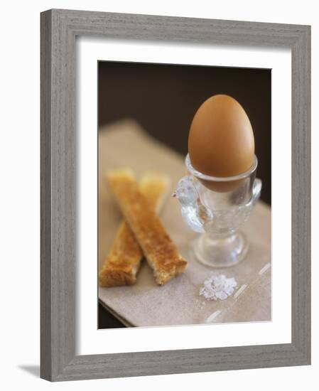 Boiled Egg and Soldiers (Strips of Toast, England)-Jean Cazals-Framed Photographic Print