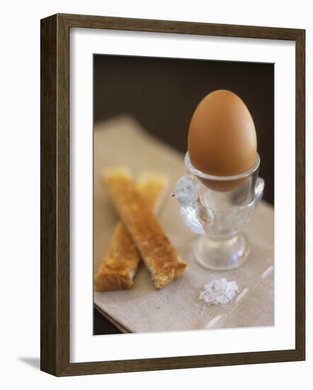 Boiled Egg and Soldiers (Strips of Toast, England)-Jean Cazals-Framed Photographic Print