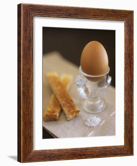 Boiled Egg and Soldiers (Strips of Toast, England)-Jean Cazals-Framed Photographic Print