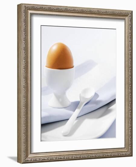 Boiled Egg in Egg Cup-Strehlau-Ferfers-Framed Photographic Print