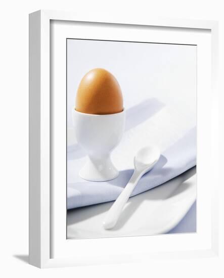 Boiled Egg in Egg Cup-Strehlau-Ferfers-Framed Photographic Print