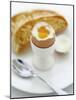 Boiled Egg with Bread-Peter Howard Smith-Mounted Photographic Print