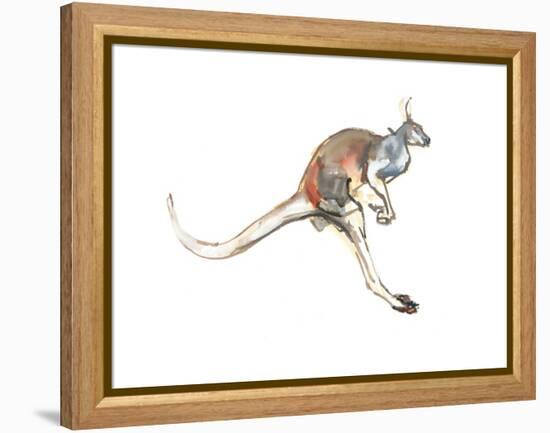 Boing, (Red Kangaroo), 2012-Mark Adlington-Framed Premier Image Canvas