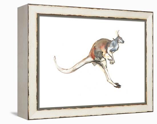 Boing, (Red Kangaroo), 2012-Mark Adlington-Framed Premier Image Canvas