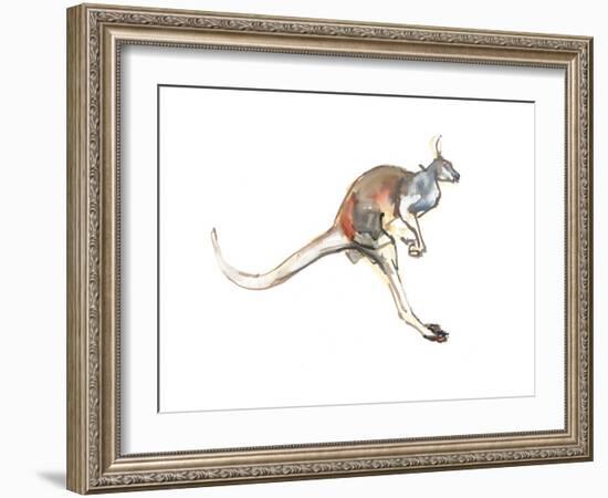 Boing, (Red Kangaroo), 2012-Mark Adlington-Framed Giclee Print