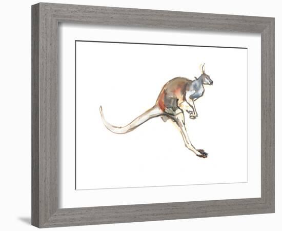 Boing, (Red Kangaroo), 2012-Mark Adlington-Framed Giclee Print