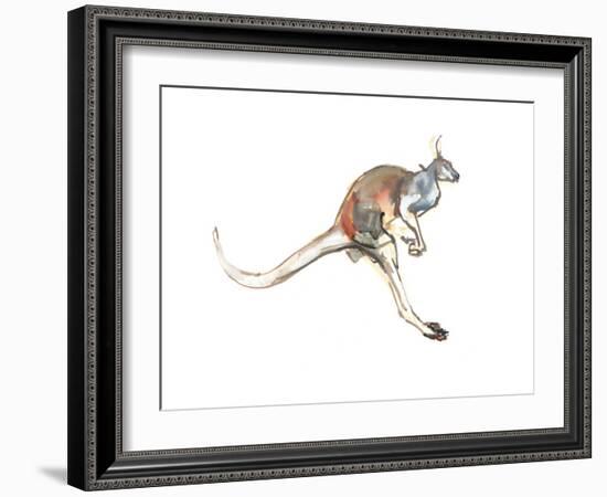 Boing, (Red Kangaroo), 2012-Mark Adlington-Framed Giclee Print