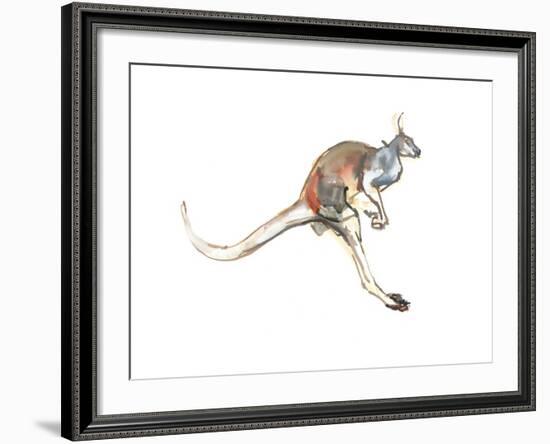 Boing, (Red Kangaroo), 2012-Mark Adlington-Framed Giclee Print