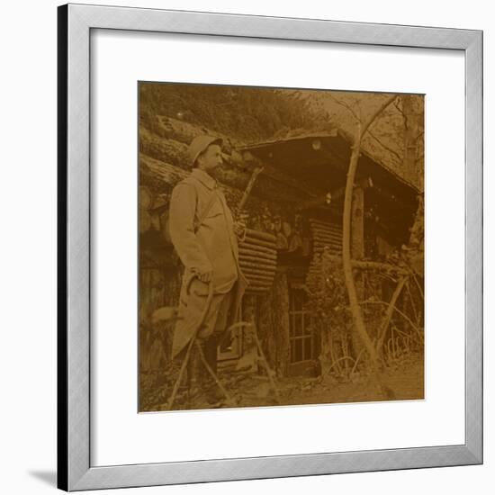 Bois d'Haumont, northern France, c1914-c1918-Unknown-Framed Photographic Print