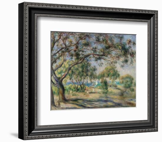 Bois de la Chaise (Noirmoutier), 1892-Pierre-Auguste Renoir-Framed Art Print