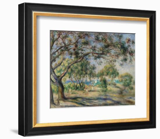 Bois de la Chaise (Noirmoutier), 1892-Pierre-Auguste Renoir-Framed Art Print