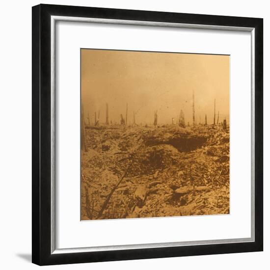 Bois du Chapitre, Vaux, northern France, c1914-c1918-Unknown-Framed Photographic Print