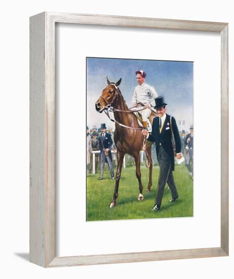 Bois Roussel, Jockey: E. C. Elliott', 1939-Unknown-Framed Giclee Print