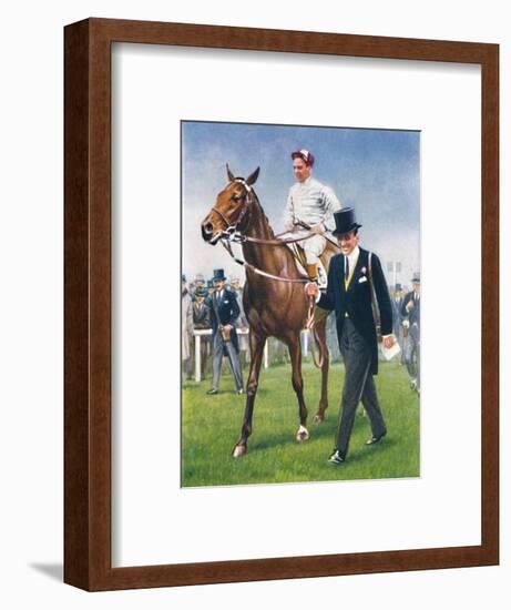 Bois Roussel, Jockey: E. C. Elliott', 1939-Unknown-Framed Giclee Print