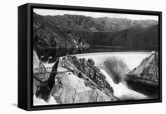 Boise, Idaho - Arrowrock Dam-Lantern Press-Framed Stretched Canvas