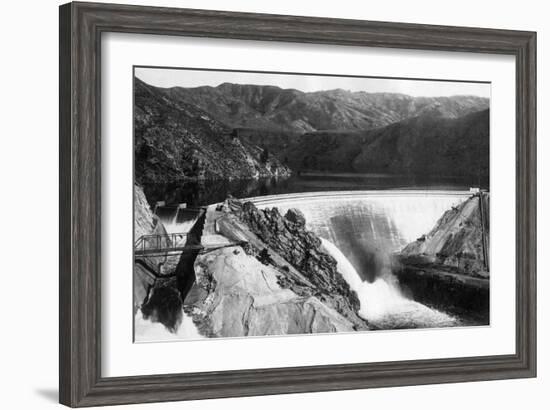 Boise, Idaho - Arrowrock Dam-Lantern Press-Framed Art Print