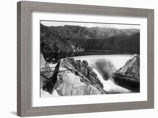 Boise, Idaho - Arrowrock Dam-Lantern Press-Framed Art Print