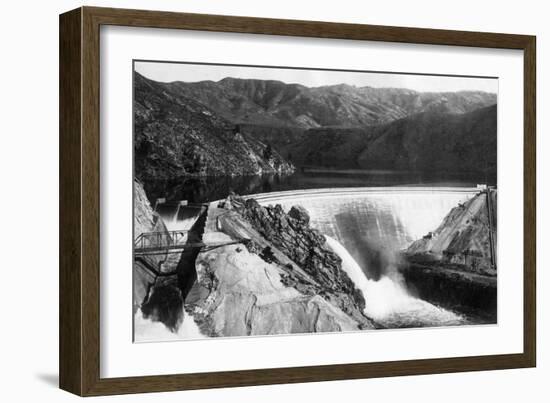 Boise, Idaho - Arrowrock Dam-Lantern Press-Framed Art Print