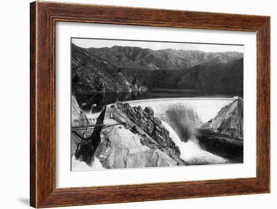 Boise, Idaho - Arrowrock Dam-Lantern Press-Framed Art Print