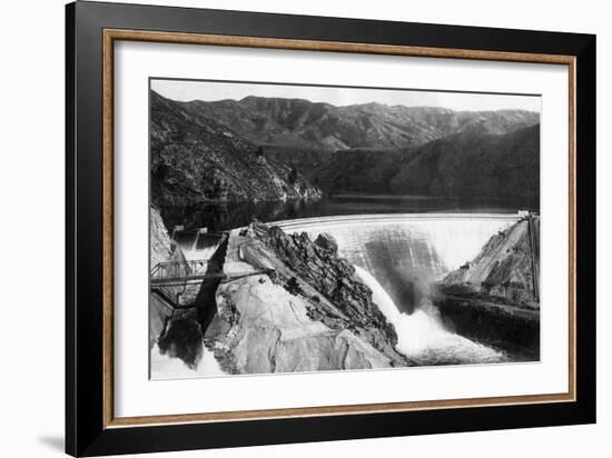 Boise, Idaho - Arrowrock Dam-Lantern Press-Framed Art Print
