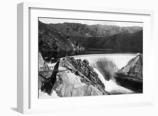 Boise, Idaho - Arrowrock Dam-Lantern Press-Framed Art Print