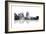 Boise Idaho Skyline BG 1-Marlene Watson-Framed Giclee Print