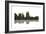 Boise Idaho Skyline BW 1-Marlene Watson-Framed Giclee Print