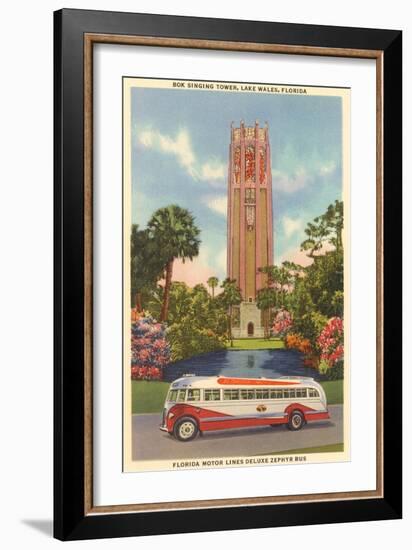 Bok Singing Tower, Lake Wales, Florida-null-Framed Premium Giclee Print