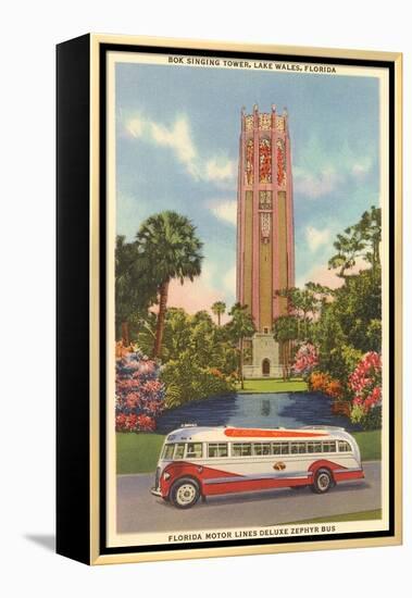 Bok Singing Tower, Lake Wales, Florida-null-Framed Stretched Canvas