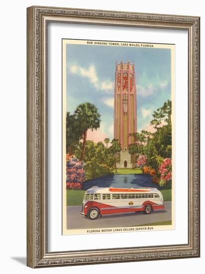 Bok Singing Tower, Lake Wales, Florida-null-Framed Art Print