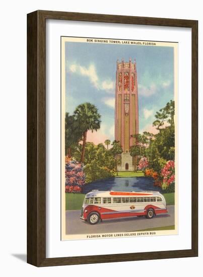 Bok Singing Tower, Lake Wales, Florida-null-Framed Art Print