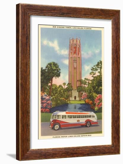 Bok Singing Tower, Lake Wales, Florida-null-Framed Art Print