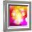 Bokeh Background with Pop-Art Dots-Selenka-Framed Art Print