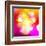 Bokeh Background with Pop-Art Dots-Selenka-Framed Art Print